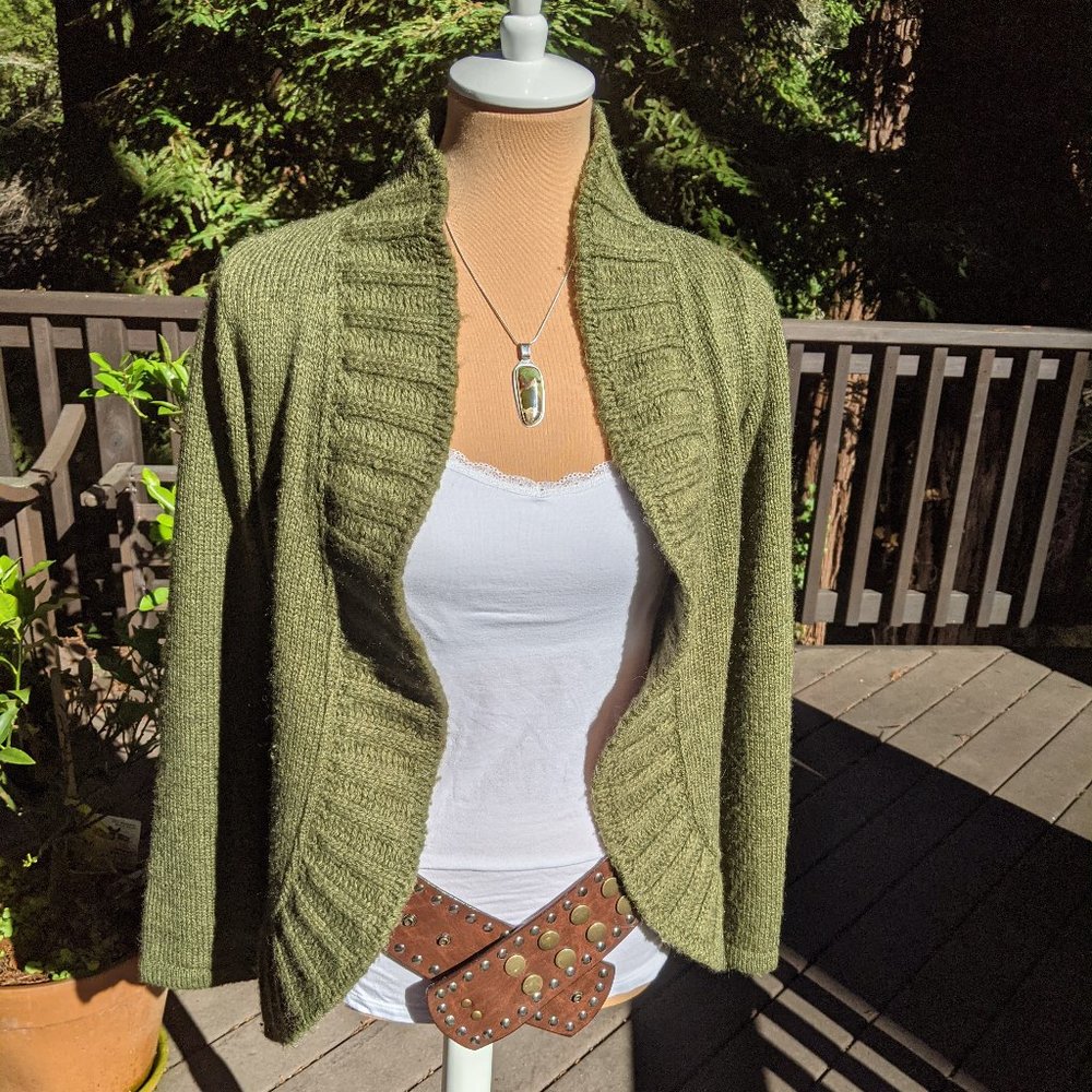 Olive Cardigan Per Una collection Marks & Spencer